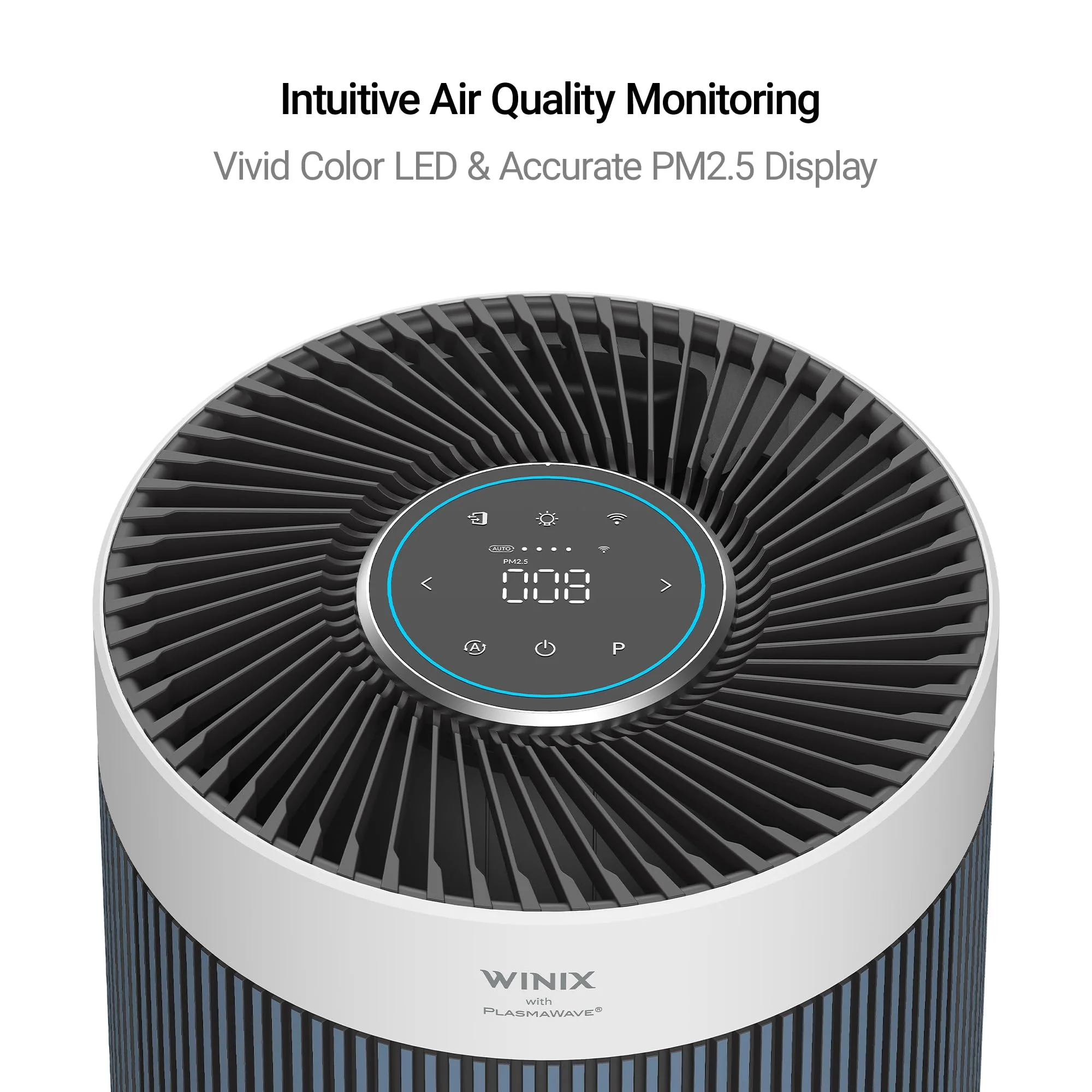 Winix T830 Large Room Air Purifier All-in-One with PlasmaWave Tech: 300-500 sq. ft., 4 Settings, AHAM & CARB Certified - Image 7