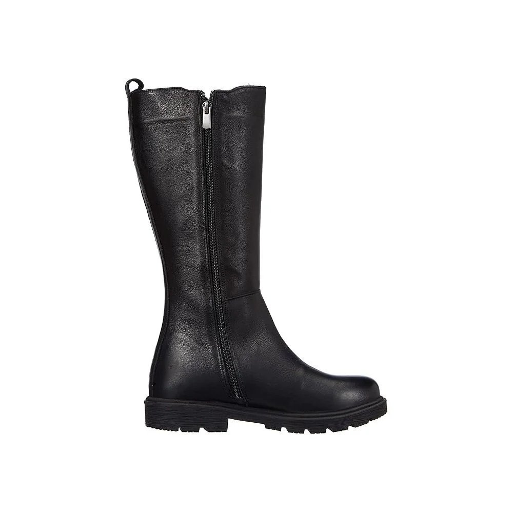 Women's Tall Boots, Black - Image 2