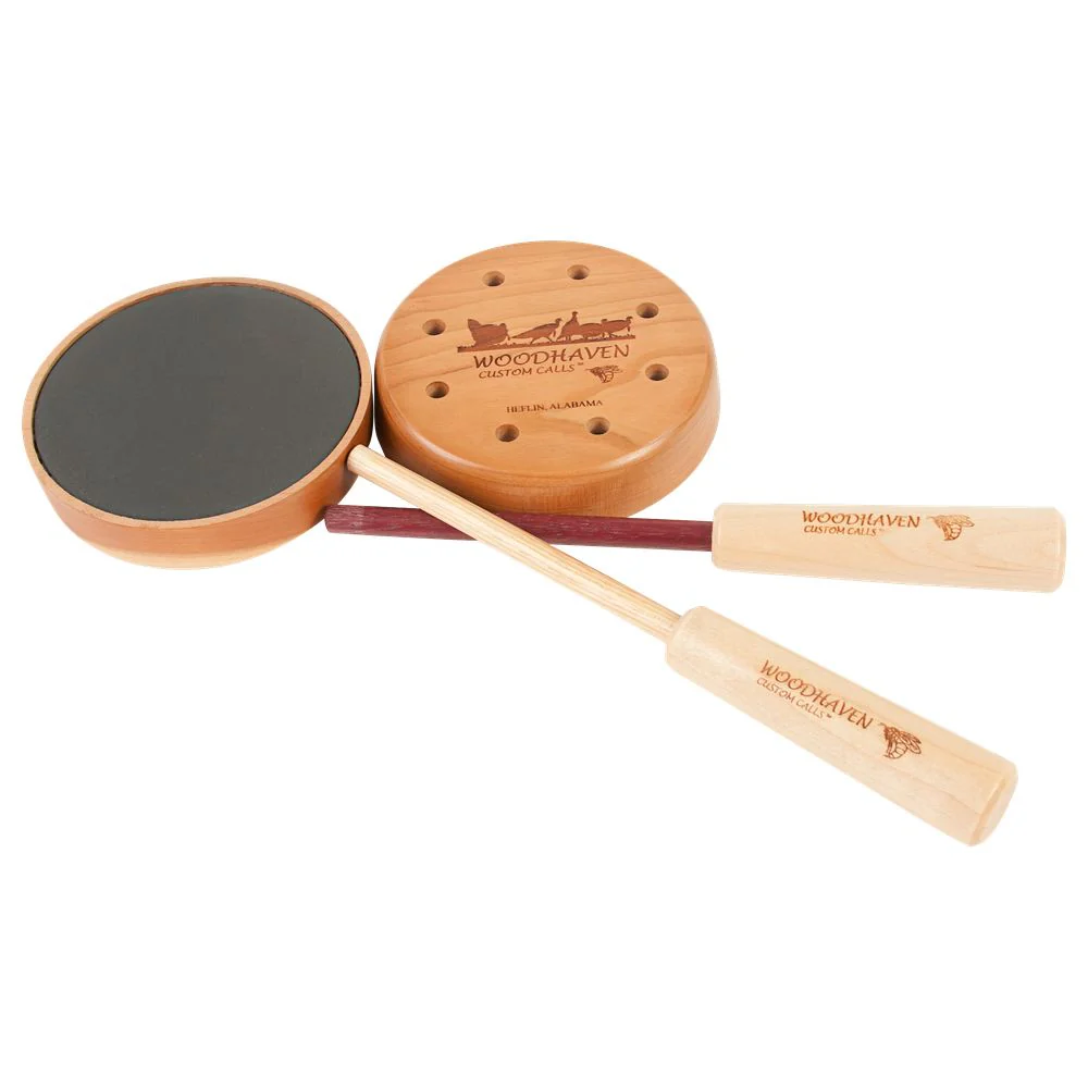 Woodhaven WH056 Custom Calls Cherry Classic Slate Friction Turkey Call - Image 2