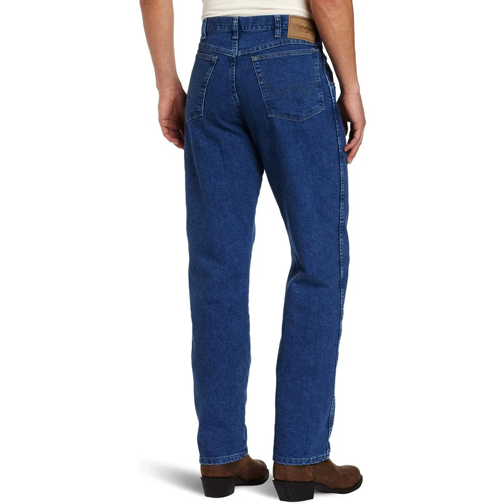 Wrangler 35005SWB Men's Big Tall Rugged Wear Mechanical Stretch Relaxed-Fit Jean, 46W x 30L - Image 3