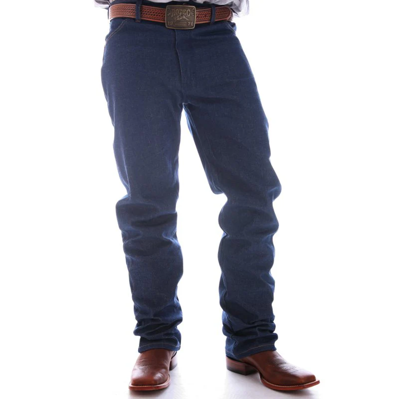 Wrangler Cowboy Cut Original Fit Jeans for Men - Rigid Indigo - 31x36