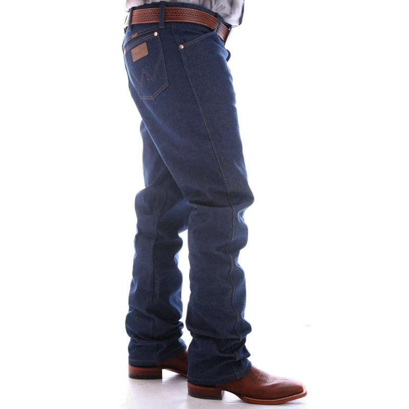 Wrangler Cowboy Cut Original Fit Jeans for Men - Rigid Indigo - 31x36 - Image 3