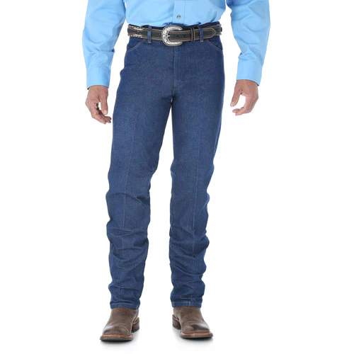 Wrangler Cowboy Cut Original Fit Jeans for Men - Rigid Indigo - 31x36 - Image 4
