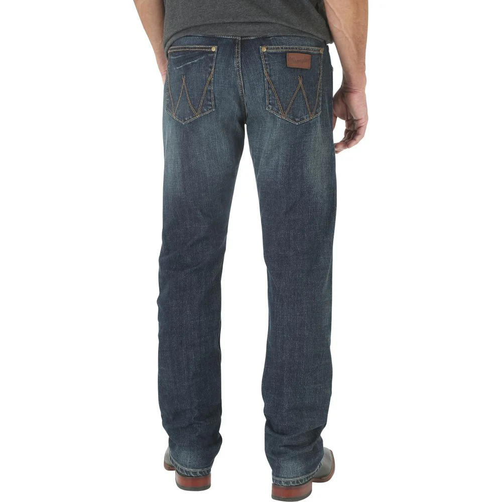 Wrangler Men's Retro Slim Straight Stretch Denim Bozeman 36X32 - Image 2