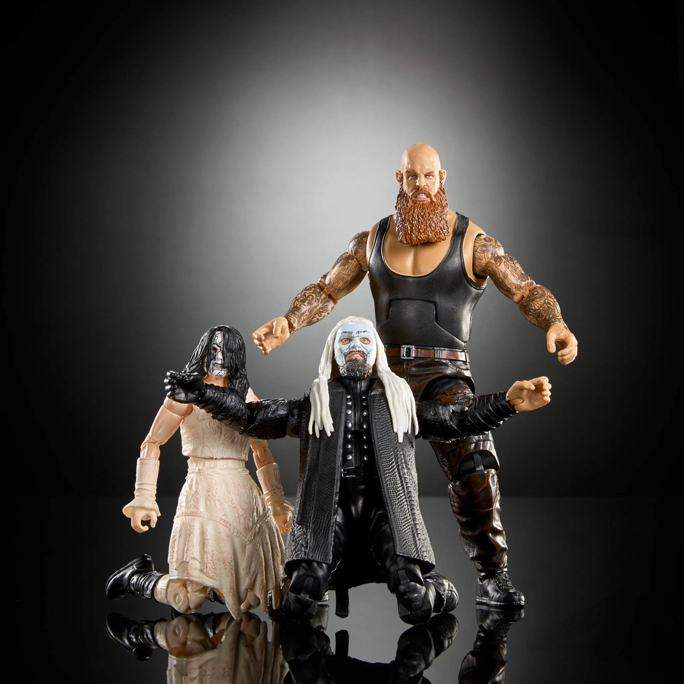 WWE Elite Collection Wyatt Sicks 3-Pack Action Figures with Accessories, 6-Inch - Image 3