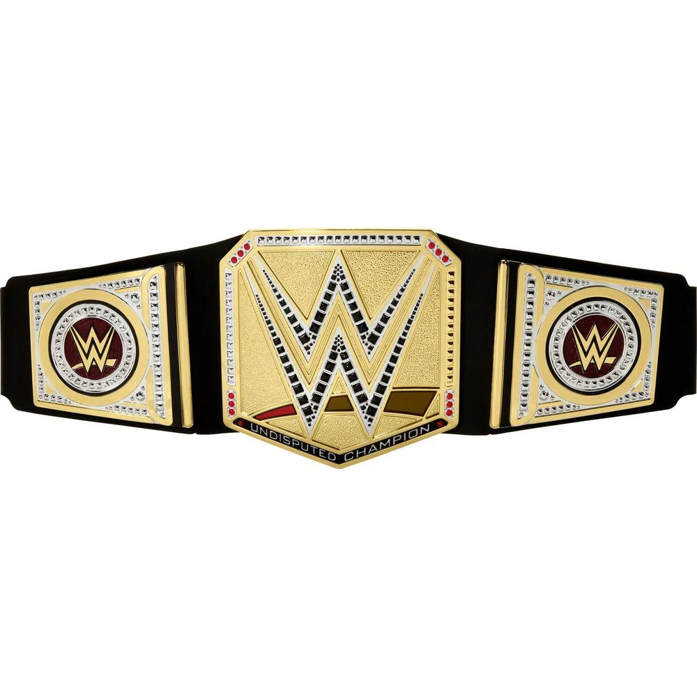 WWE HYJ35 Championship Title, Undisputed WWE Universal Role-Play & Costume, Leather-Like Belt