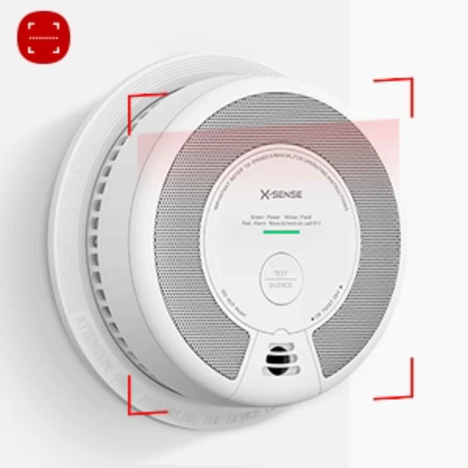 X-Sense SC06 Wireless Interconnected Combination Smoke and Carbon Monoxide Detector, 10-Year Battery Powered Fire and CO Alarm, 5-Pack - Image 3