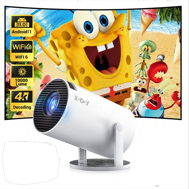 XGODY 130" Class FHD (1080P) Smart LED Projector (Gimbal 3)
