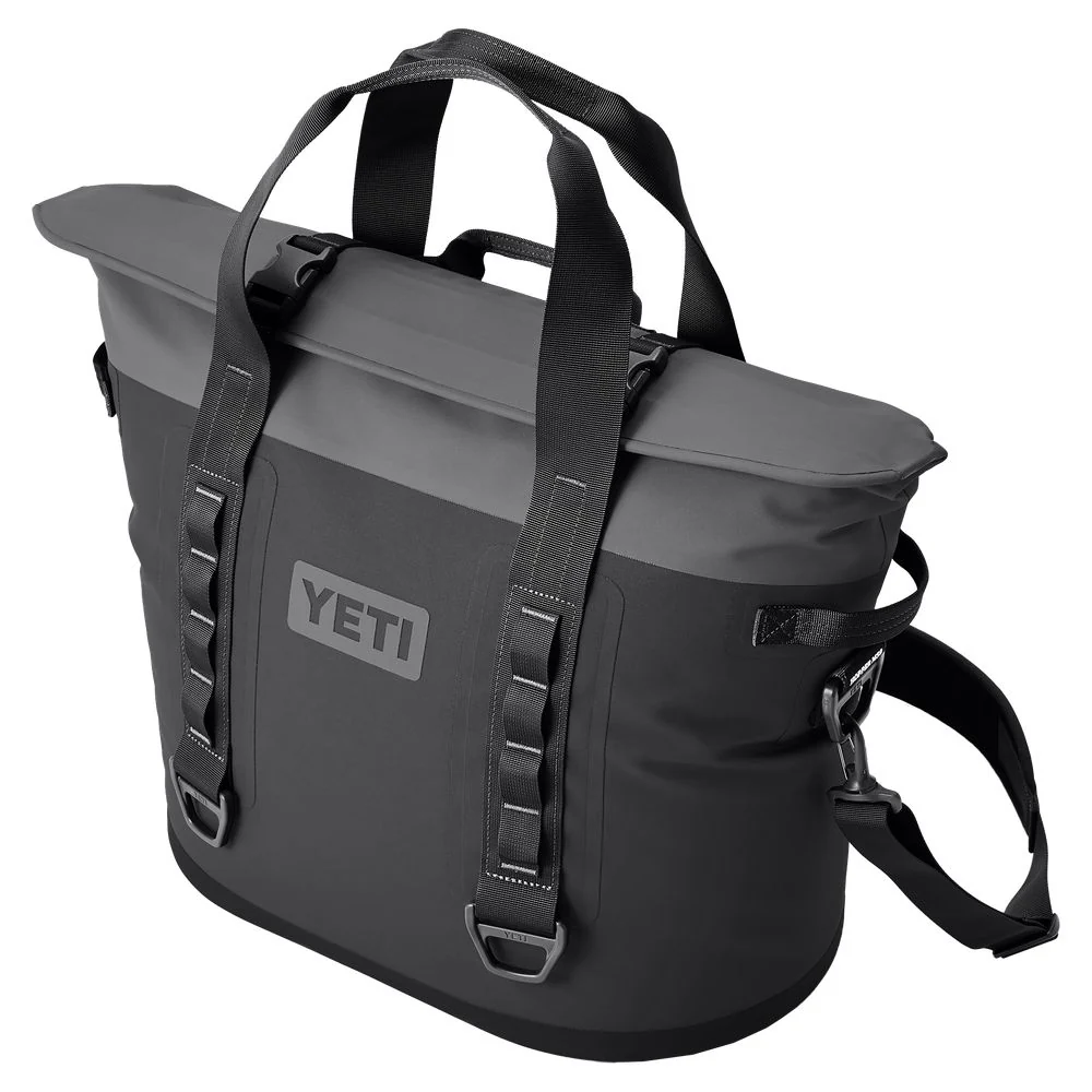 YETI 18060131429 Hopper M30 Portable Soft Cooler Bag - Charcoal - Image 5