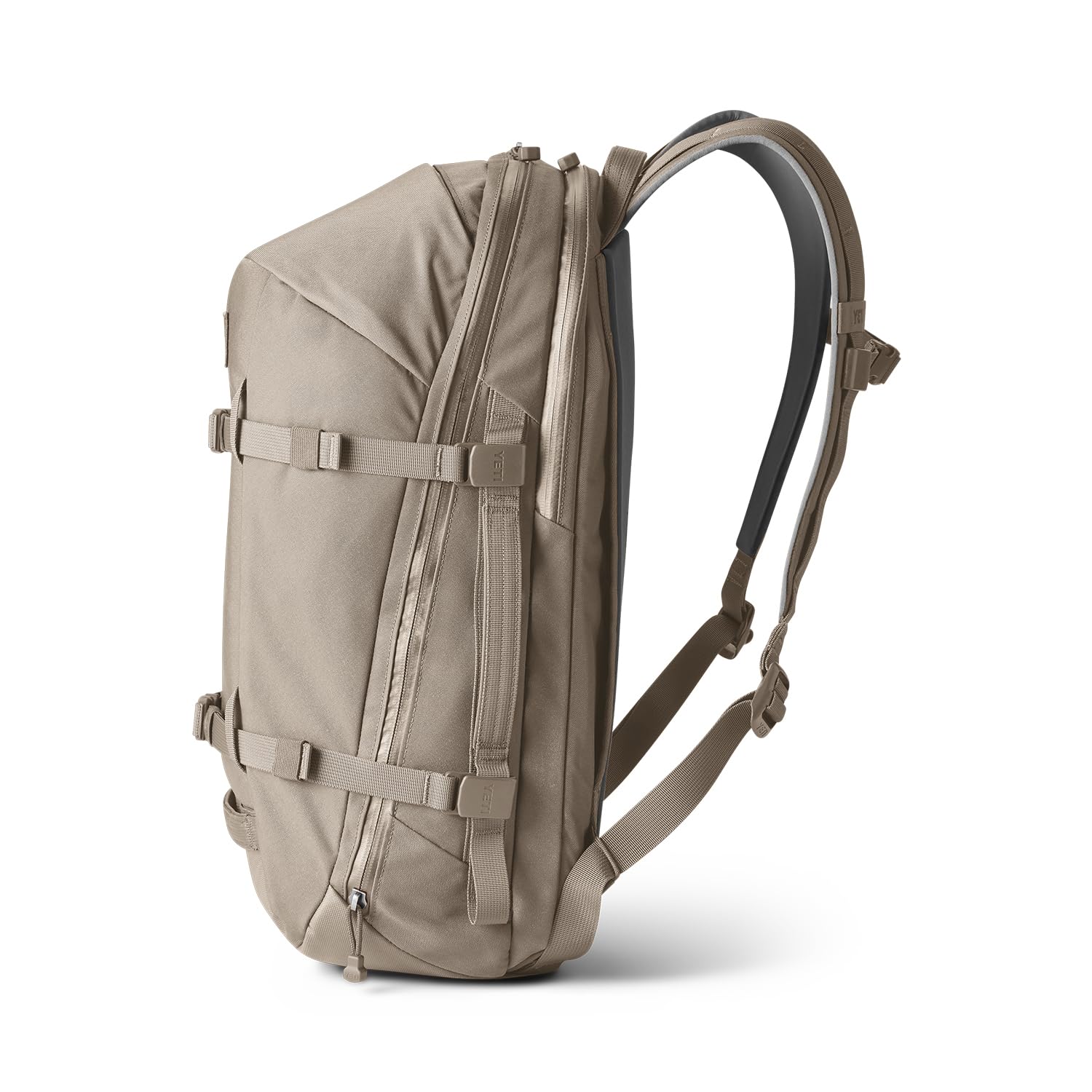YETI Crossroads 27L Backpack, Water Resistant TuffSkin Nylon, Cape Dark Taupe, Daypack for Hiking and Travel, 26010000323 - Image 3
