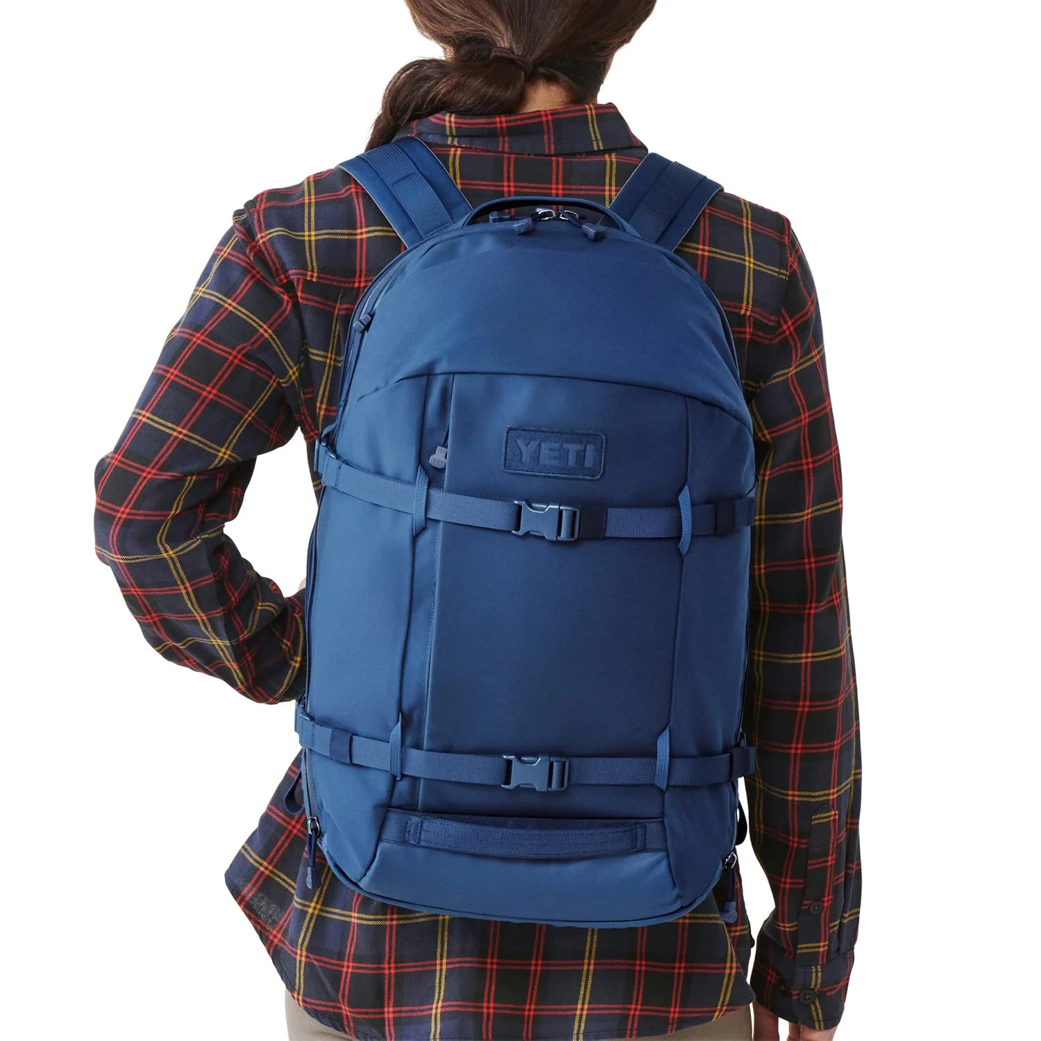 YETI Crossroads 27L Backpack, Water Resistant TuffSkin Nylon, Cape Dark Taupe, Daypack for Hiking and Travel, 26010000323 - Image 6