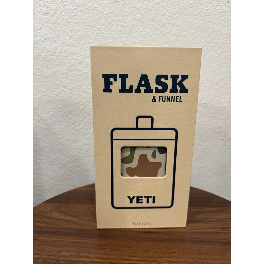 YETI Flask - Tan Camo