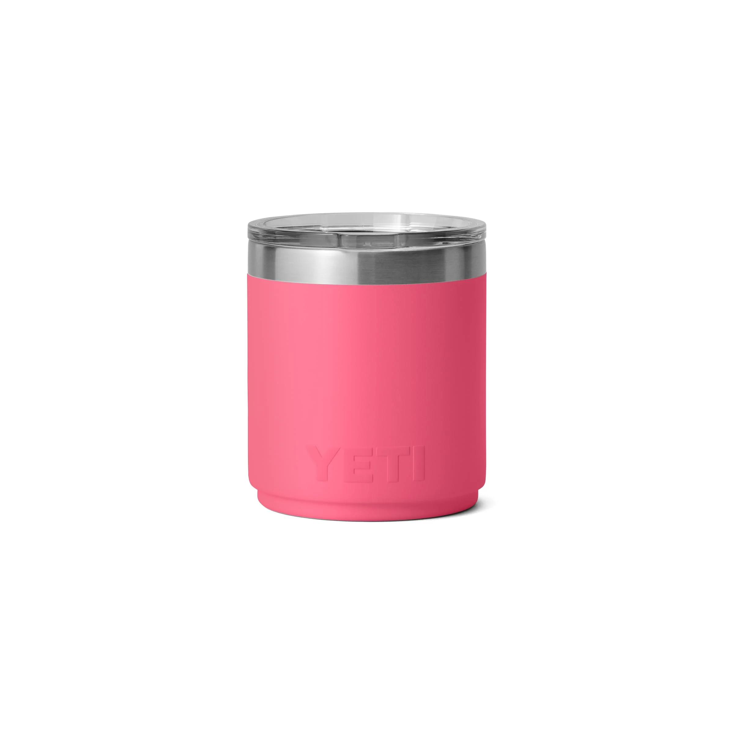 YETI Rambler Lowball 2.0 Insulated Tumbler, 10 oz, Tropical Pink, Stackable, Stainless Steel, Vacuum Insulated with MagSlider Lid, 21071502974 - Image 6