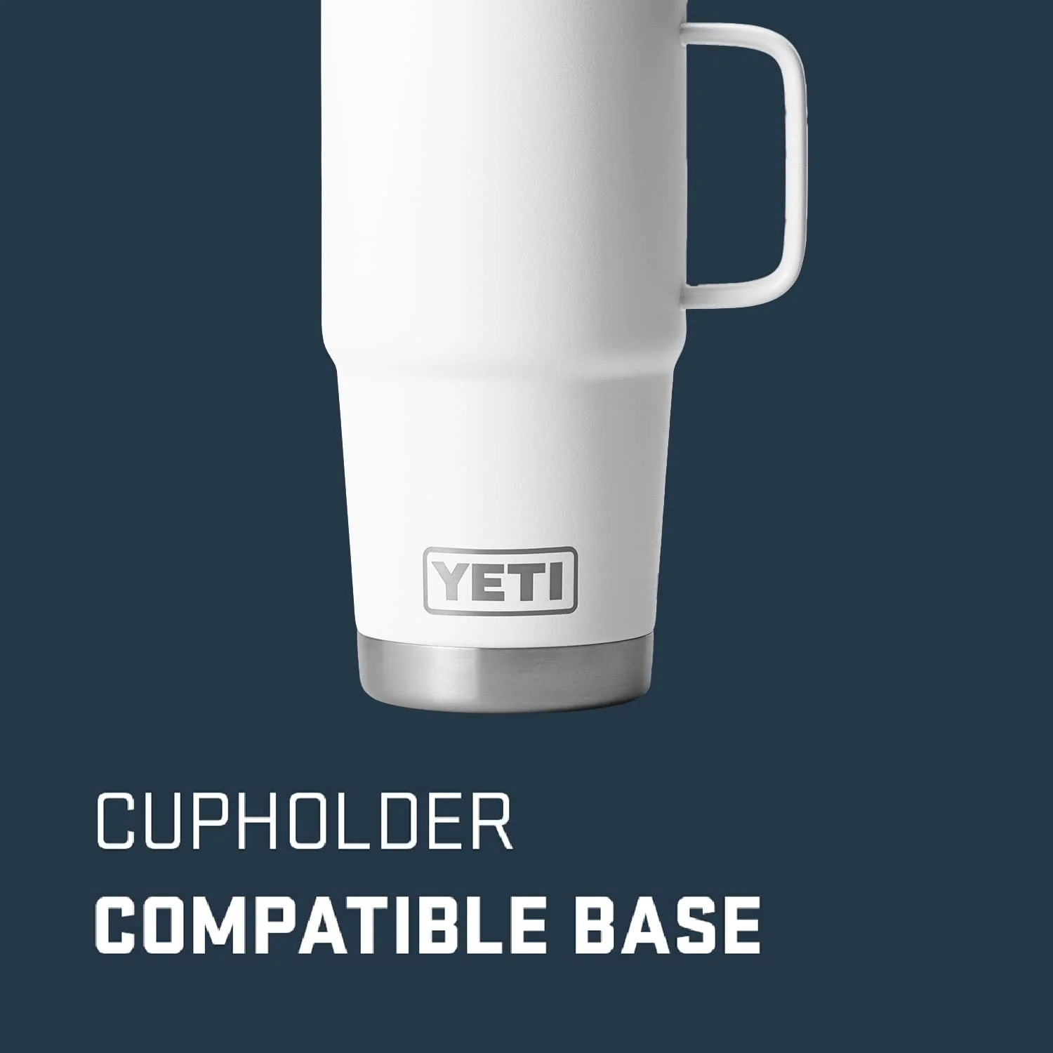 YETI Rambler 20-oz. Travel Mug - White - Image 2
