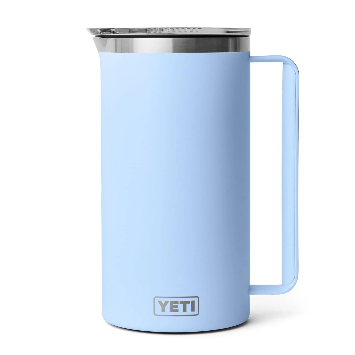 YETI Rambler 64 oz Pitcher, Double-Wall Vacuum Insulated, Stainless Steel with MagSlider Lid, Big Sky Blue, 81628615 - Image 3