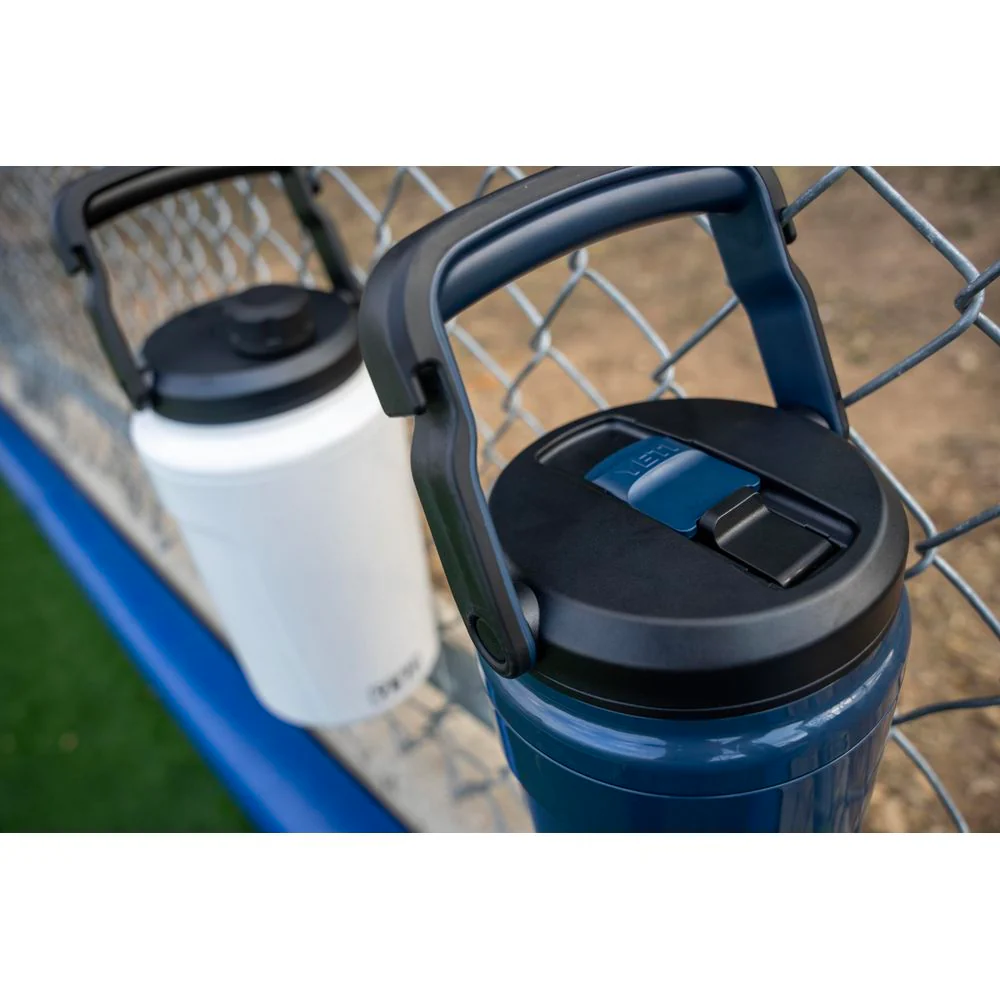YETI Silo Half-Gallon Sports Water Bottle with PermaFrost Insulation, Leakproof MagSlider Straw Cap, Ergonomic Handle, Rescue Red, 21071504438 - Image 7