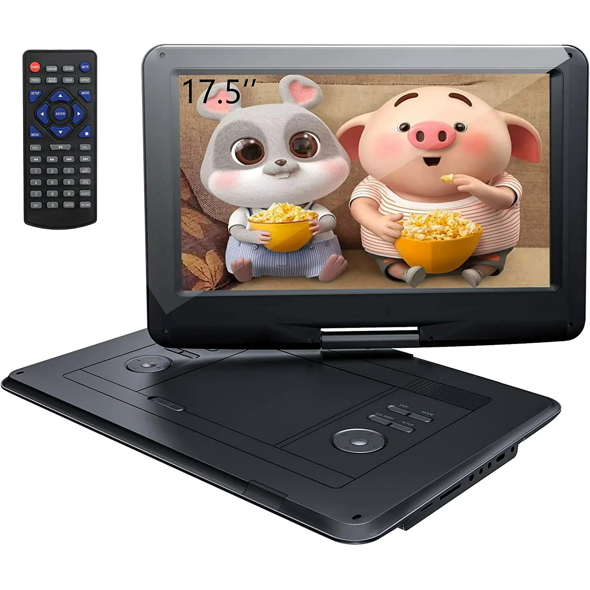 Yoton YD155 Portable DVD Player with 15.5" HD Swivel Screen - Image 2