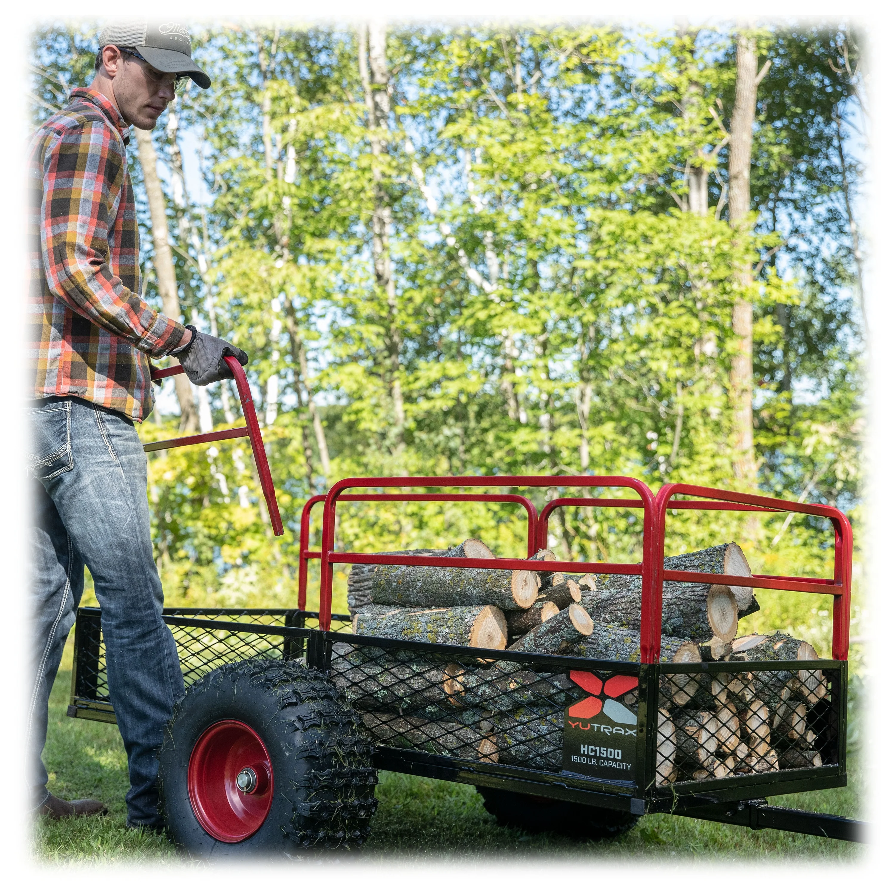Yutrax HC1500 ATV/UTV Trailer - Image 2