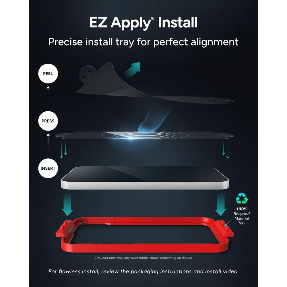 ZAGG Glass Elite Screen Protector for Apple iPad Air 13 Inch M2 M3, Ultra-Strong Aluminosilicate Glass, Scratch-Resistant, Smudge-Free, Reinforced Edges, Clear - Image 6