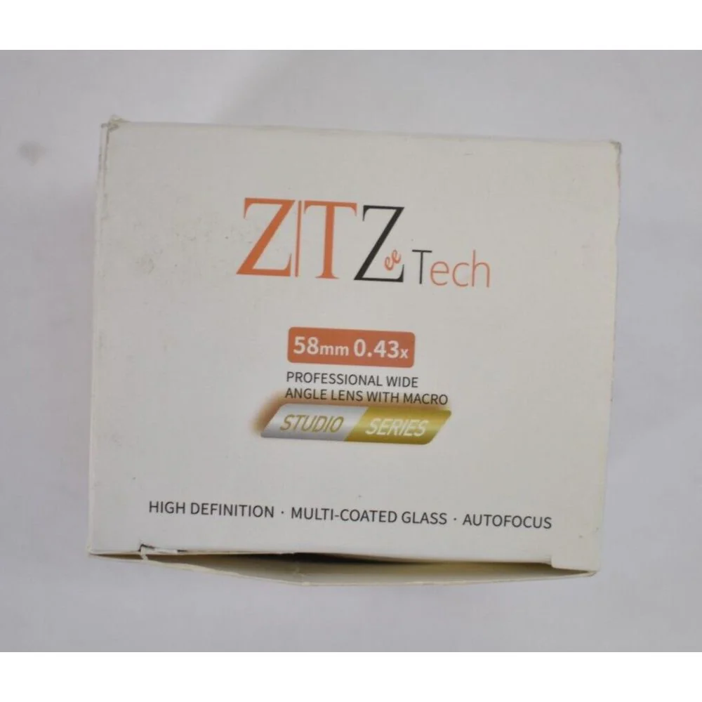 ZeeTech Professional Wide ANgle Lens With Macro 58mm x .43x Studio Series - Image 5