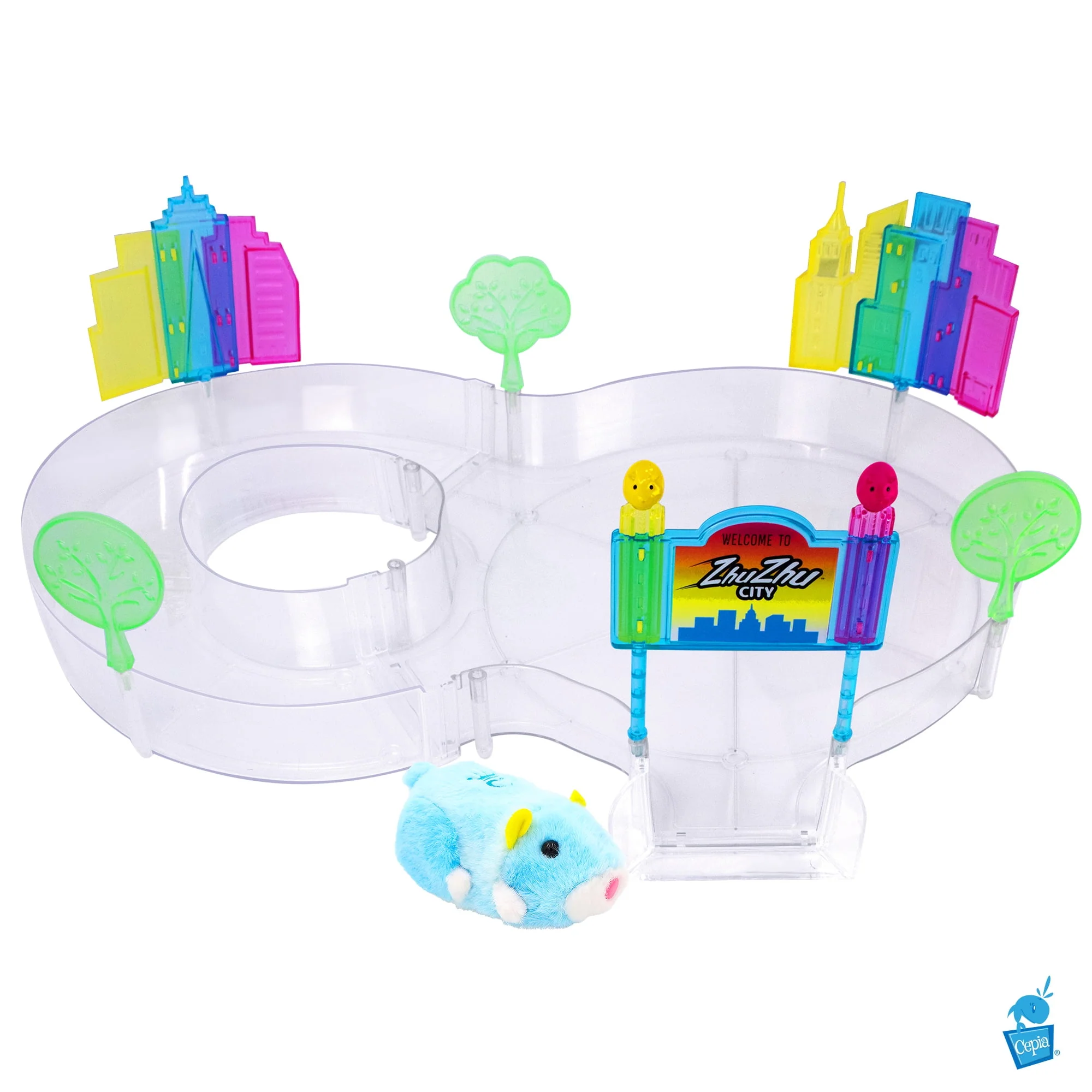 Zhu Zhu Pets 10284475 City Downtown Starter Playset with Sophie Hamster Plush Toy - Image 8
