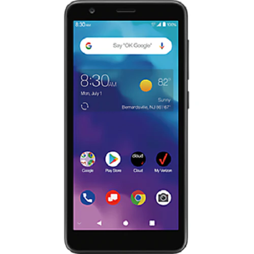 ZTE Z3153V Blade Vantage 2 5.4" SmartPhone, 16 GB Storage, 2 GB RAM, 2 MP Front 5 MP Rear, Android 9 Pie, Verizon, Black - Image 2