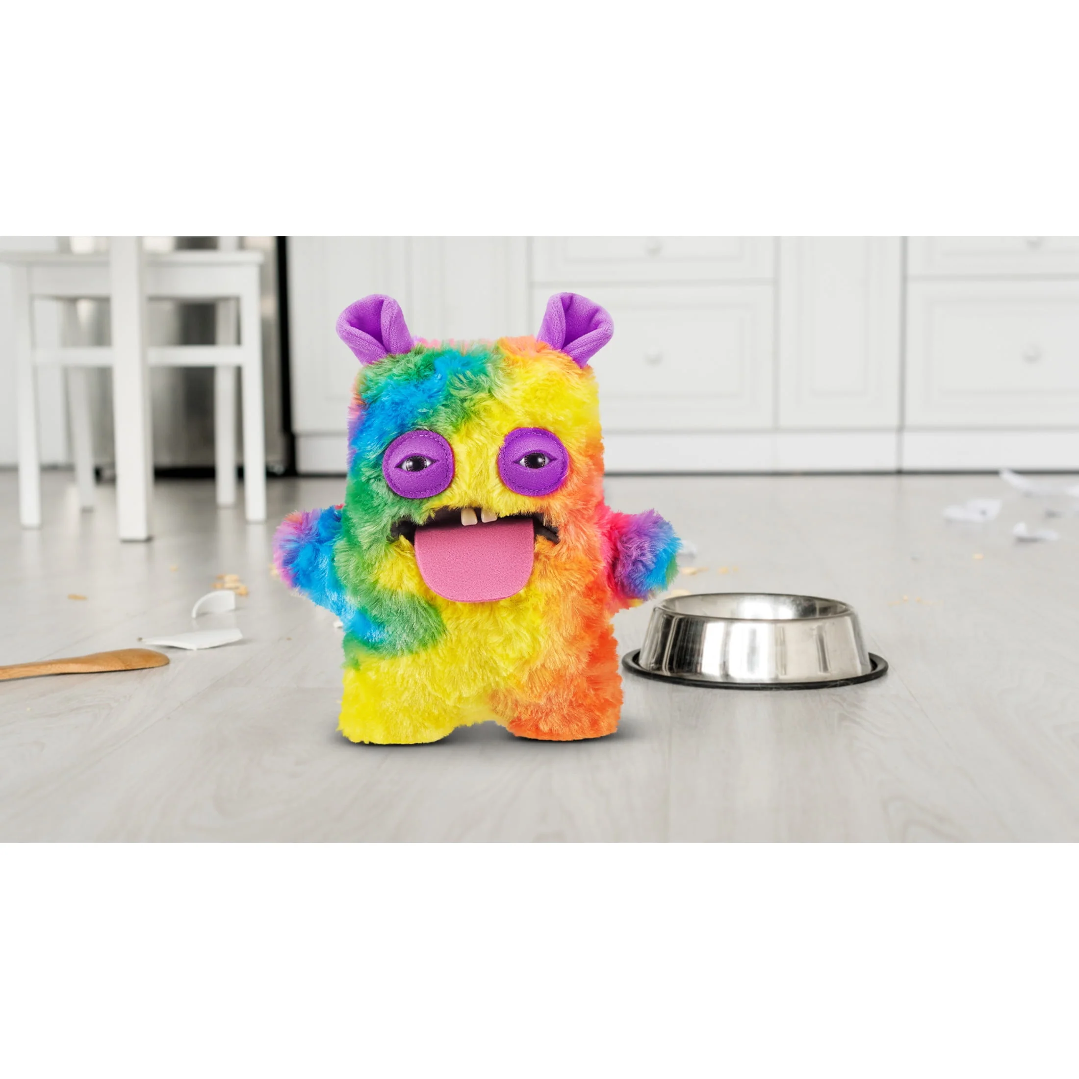 ZURU Fuggler Butt Ugly Pets Cheeky Chonky Guinea Pig Plush Toy, 9 Inch, Multicolored, Collectible Funny Ugly Monster Bf-s3-ob - Image 6